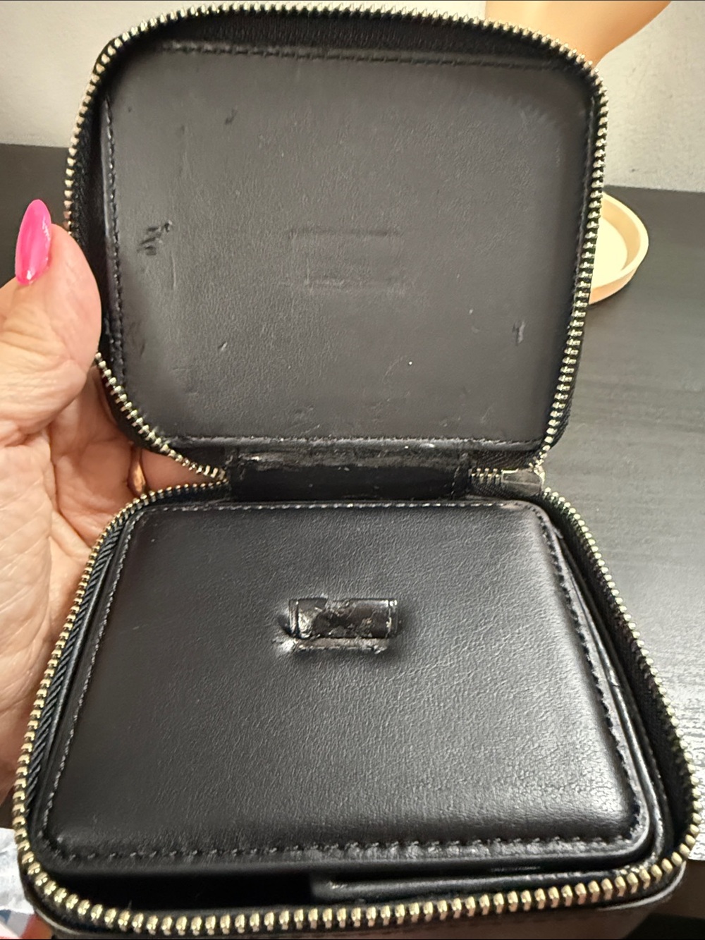 Coach Rainbow Travel Jewelry Case with callouts - Picture 8 of 14